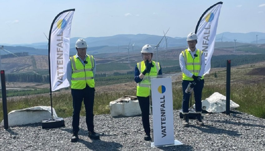 Vattenfallin suurin maatuulipuisto Britanniassa