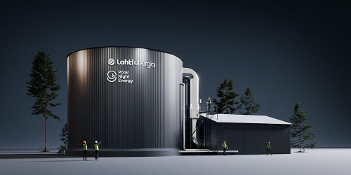 Kaukolämpöä hiekasta